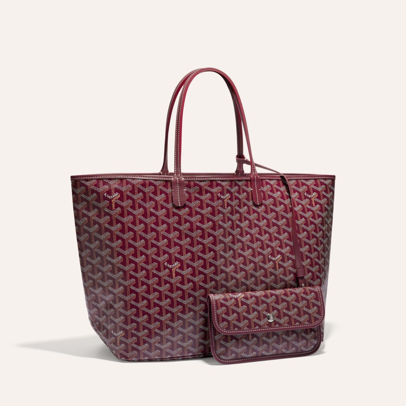 Goyard Saint Louis PM Tote Bag Bordeaux - Image 1